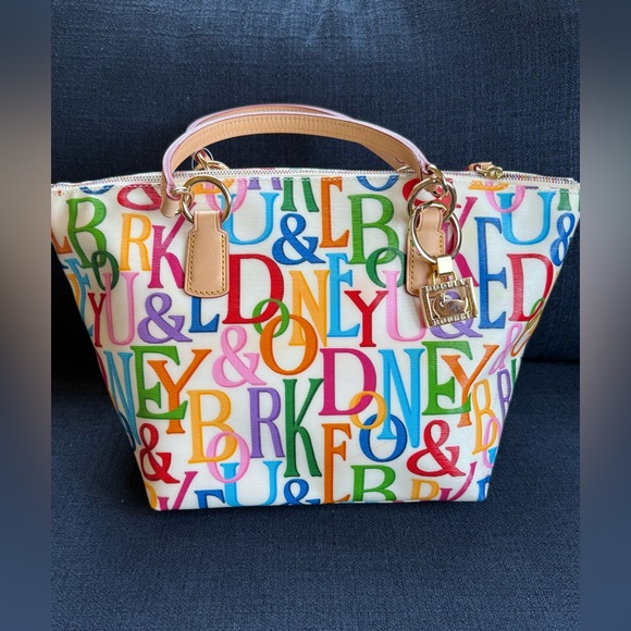 Dooney And Bourke Retro Graffica Handbag - Picture 2 of 13